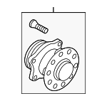 28473FL040 - Brakes: Hub Assembly for Subaru Image