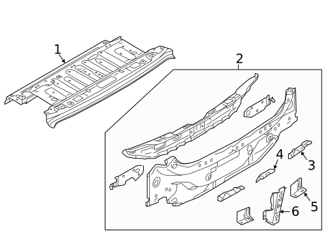 Rear Body for 2016 Scion iA #0