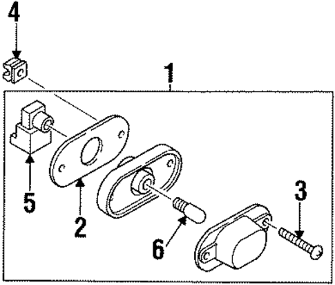 Bulbs - Chassis for 2004 Isuzu Axiom #2