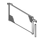 976061G000 - HVAC: Condenser for Kia: Rio, Rio5 Image