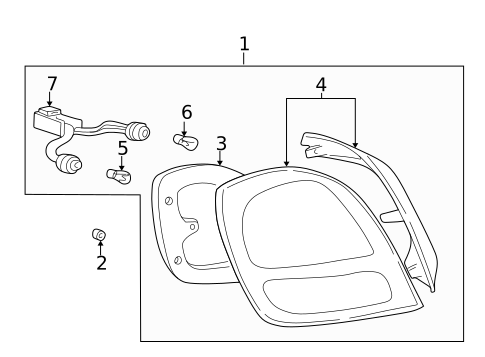 Bulbs - Chassis for 2001 Hyundai XG300 #2