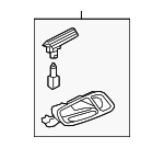 420837020AH77 - Body: Handle, Inside for Audi: R8, TT RS Quattro Image
