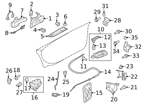 Lock & Hardware for 2015 Audi R8 #0