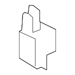 4E0831411C - Body: Lower Hinge for Audi: A8 Quattro, R8, S8 Image