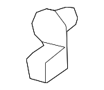 893839821 - Body: Handle, Outside Clip for Audi: A3, A3 Quattro, A4, A4 Quattro, A6, A6 Quattro, A8 Quattro, Allroad Quattro, R8, RS4, S4, S6, S8 Image