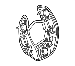61319882774 - Steering: Plate for BMW Image