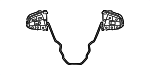 61315A587A6 - Steering: Switch Assembly for BMW Image