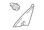 6749160090 - Body: Corner Trim for Toyota: Land Cruiser Image