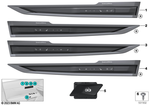 61315B48EE5 - Vehicle Electrical System: Touch Control Box, Front Door, Right for BMW Image