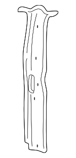 15628880 - Body: Rear Pillar Trim for Chevrolet: Astro | GMC: Safari Image