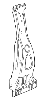 Driver Side Body Lock Pillar Reinforcement