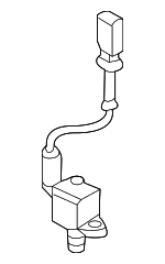 4L907284 - Cooling System: Solenoid Valve for Volkswagen: Beetle, Golf, Golf SportWagen, Jetta, Passat Image