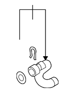 4F0121101M - Cooling System: Upper Hose for Audi Image