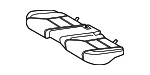 7150330280 - Body: Seat Cushion Pad for Lexus: GS F, GS Turbo, GS200t, GS300, GS350, GS450h Image