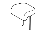 7196030580C0 - : 2018-2020 Lexus - Headrest, Center for Lexus: GS F, GS300, GS350, GS450h Image