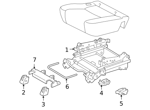 Tracks & Components for 2006 Toyota Sienna #0