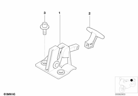 Bench Seat for 2007 BMW-Motorrad F 650 GS #1