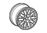 4L0601025AS - Suspension: Wheel, Alloy for Audi: Q7 Image