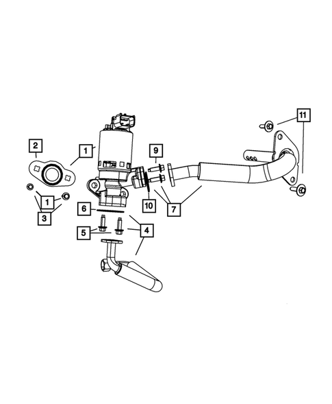 EGR System for 2007 Chrysler Sebring #0