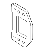 1K0804182B - Body: Mount Plate for Volkswagen: CC, Eos, Golf, Golf R, GTI, Jetta, Passat, R32, Rabbit Image