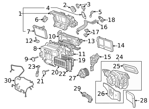 Condenser, Compressor & Lines for 2020 Audi RS Q8 #1