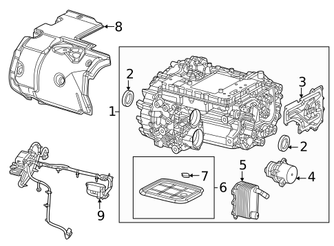 Oil Cooler for 2025 Jeep Wagoneer S #0