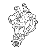 33308836098 - Suspension: Suspension Knuckle for BMW Image