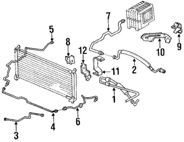 80315SK7A11 - : Discharge Hose for Acura Image