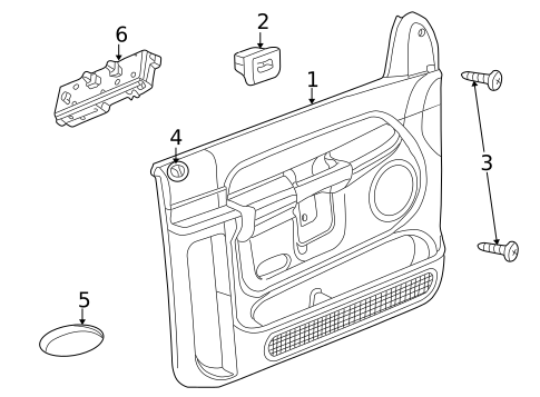 Switches, Solenoids & Actuators for 2004 Dodge Ram 1500 #0