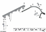 13537542541 - Fuel Preparation System: Injection Tube for BMW Image