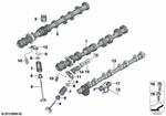 11317613932 - Engine: Camshaft Exhaust for BMW Image