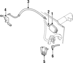 8101744460 - : Cable Bracket for Isuzu Image