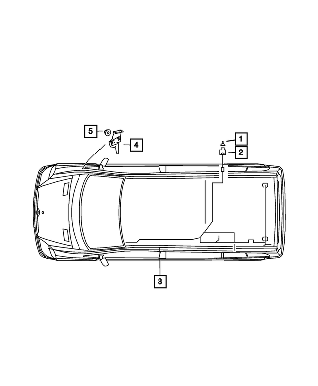 5133353AA - Electrical: Terminal for Dodge: Sprinter 2500, Sprinter 3500 Image