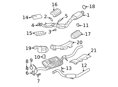 Hardware, Fasteners & Fittings for 2007 Mercury Mountaineer #0