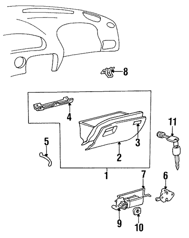 8152734000AQ - : Handle Cap for Hyundai Image