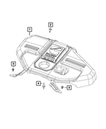 4627632AC - 6.7L Turbo Diesel; Engine: Engine Cover for Mopar Image