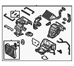 97205D2300 - HVAC: AC &amp; Heater Assembly for Genesis: G90 Image