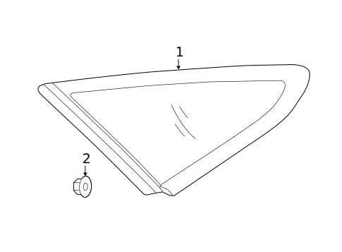 Glass & Hardware for 2017 Hyundai Sonata #0