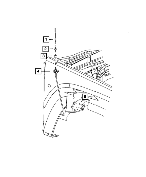 Radio, Antenna, Speakers, DVD, and Video systems for 2008 Jeep Commander #5