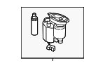 8K0919051AN - Fuel System: Fuel Pump Assembly for Audi: A4, A4 Quattro, A5, A5 Quattro, allroad, S4, S5 Image