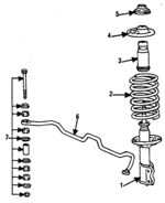 MB349951 - : Stabilizer Bar for Mitsubishi: Mirage Image