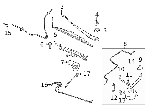 Wipers for 2018 Lincoln MKT #0