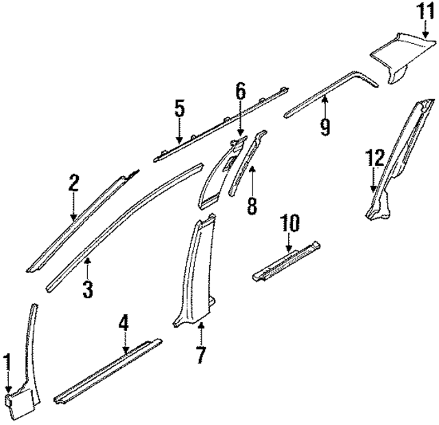 621021215002 - : Cowl Trim for Toyota Image