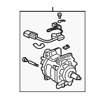 38810P2FA01 - : Compressor for Honda: Civic Image