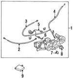 MR460241 - HVAC: Control Assembly for Chrysler: Sebring | Dodge: Avenger Image