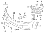 7149126885 - Body: Upper Guide Bolt for BMW Image