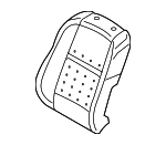 52107156992 - Body: Seat Back Pad for BMW: X5, X6 Image