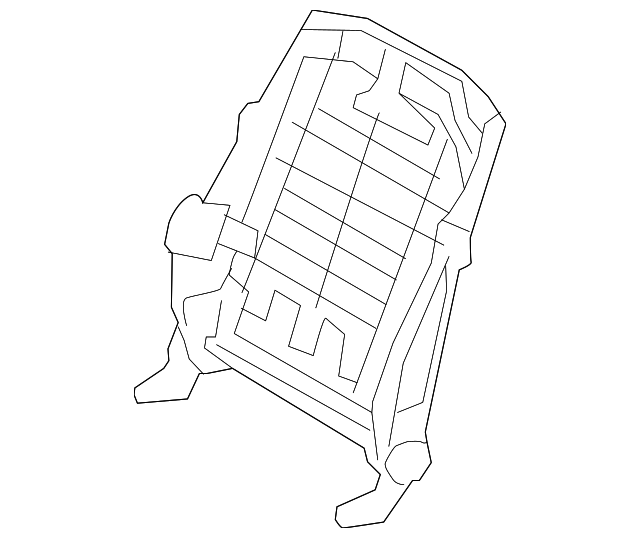 Seat Back Frame - BMW (52-10-7-161-873)