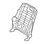 52107250071 - Body: Seat Back Frame for BMW: X5, X6 Image