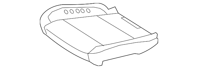 Seat Cushion Pad - BMW (52-10-7-156-999)